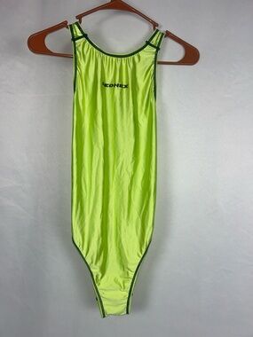 Leohex Neon Green One-Piece Swimsuit - XXL